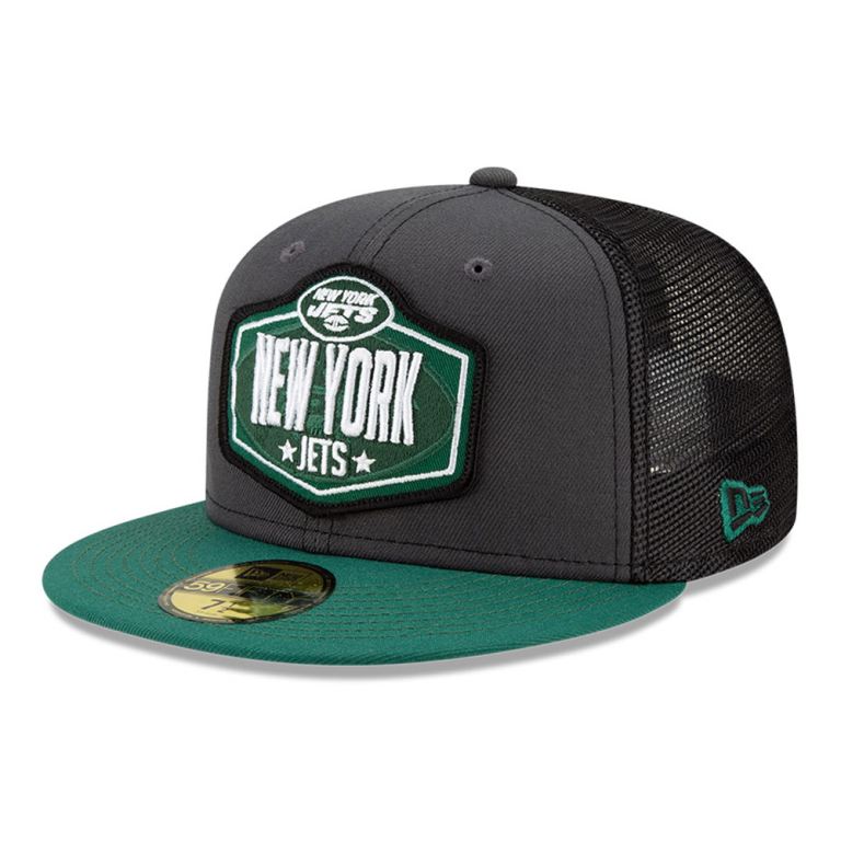 Gorras New Era Nfl Grises - New York Jets NFL Draft 59FIFTY 38514ZUFR